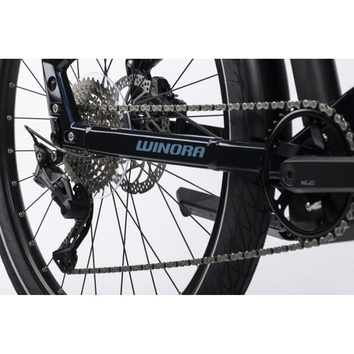 Winora Fix Nippel Tendicatena Per Bici: Kit Da 10 Paia Zincato, Alluminio, Grigio