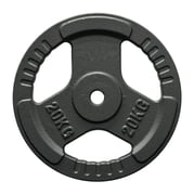 FitNord Viktskiva med grepp 30 mm, Gjutjärn 20 kg 1