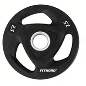 FitNord Viktskiva 2,5kg, Tri-Grip Black 1