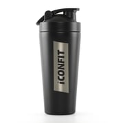 ICONFIT Shaker Rostfritt Stål - 800ml - Svart 1