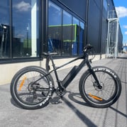 **OUTLET STOCKHOLM** FitNord Rumble 500 Elfatbike, svart (720 Wh batteri) 43 cm 1