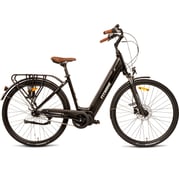 FitNord Classic 500 Elcykel, svart (630 Wh batteri)  med ytterligare ett års garanti 1