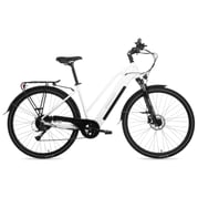 FitNord Ava 300 Elcykel 2024, vit (720 Wh batteri) 1