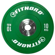FitNord Competition Bumper Viktskiva 10 kg 1