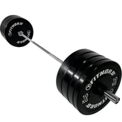 Skivstångspaket Bumper 160 kg, FitNord 1