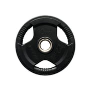 Viktskiva 10 kg, FitNord Tri-Grip Svart G2