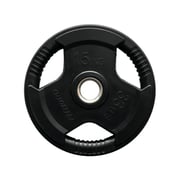 Viktskiva 15 kg, FitNord Tri-Grip Svart G2