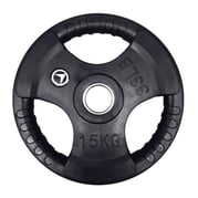 Viktskiva 15 kg, FitNord Tri-Grip