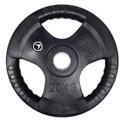 Viktskiva 20 kg, FitNord Tri-Grip
