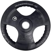 Viktskiva 25 kg, FitNord Tri Grip