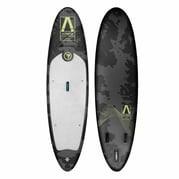 FitNord Aqua 300 SUP-brädset, NÄSI (lime-svart), med aluminiumpaddel