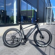 **OUTLET STOCKHOLM** FitNord Rumble 300 Elfatbike 2024, svart (720 Wh batteri) 48 cm