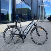 **OUTLET STOCKHOLM** FitNord Ava 300 Elcykel 2024, svart, 720 Wh, 46cm