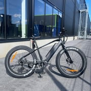 **OUTLET STOCKHOLM** FitNord Rumble 300 Elmountainbike, Svart, 48CM
