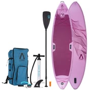 FitNord Aqua Leaf 340 SUP-brädsats, rosa 2025