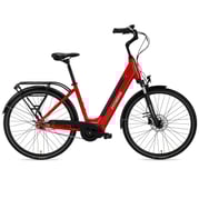FitNord Classic 500 Elcykel 2024, röd (612 Wh batteri)