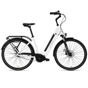 FitNord Classic 500 Elcykel 2024, vit (612 Wh batteri)