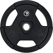 FitNord Viktskiva 20 kg, Tri Grip Black