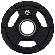 FitNord Viktskiva 2,5kg, Tri-Grip Black