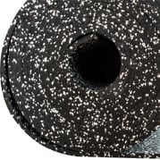 Gummimatta på rulle, gymmatta av gummi/underlagsmatta (1 x 1 m), Fitnord