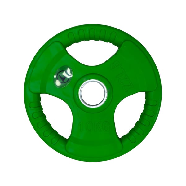 FitNord Tri Grip Color Viktskiva 10 kg 1
