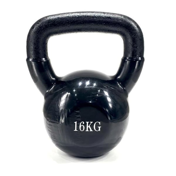 FitNord Vinylbelagd Kettlebell 16 kg 1