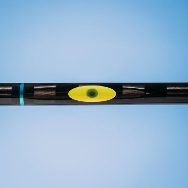 Salming P-Series KickZone Pro JR F29 Innebandyskaft, svart/blå 4
