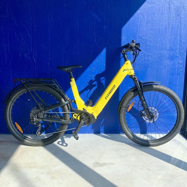 **DEMO STOCKHOLM** FitNord Ava 700FS Elcykel, gul 720Wh 48 cm 2
