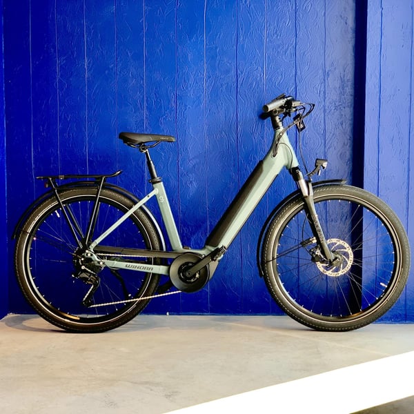 **DEMO STOCKHOLM** Winora Sinus 9 Wave i625 Wh 9–G Cues Elcykel 625Wh 46 cm 3