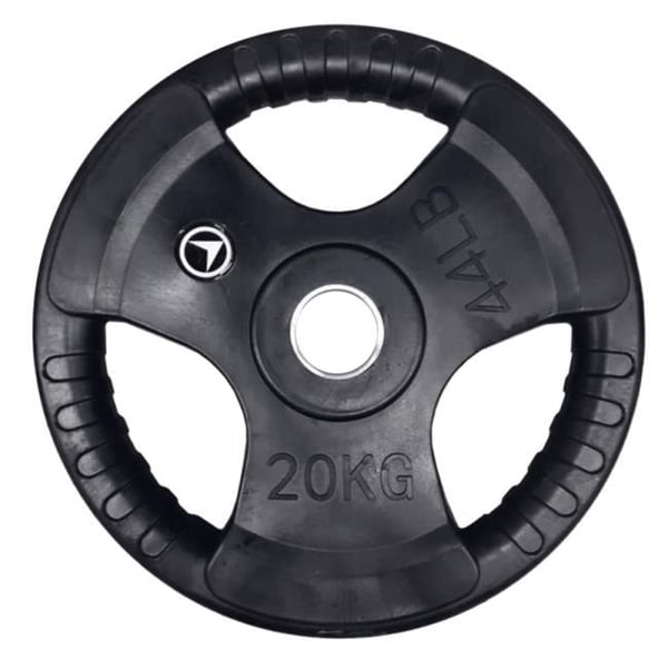 Viktskiva 20 kg, FitNord Tri-Grip 1