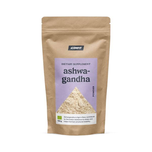 ICONFIT Organic Ashwagandha Powder 150g — Ashwagandhapulver 1