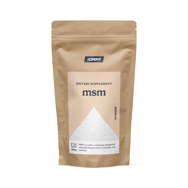 ICONFIT MSM Powder 150g — MSM-pulver 1