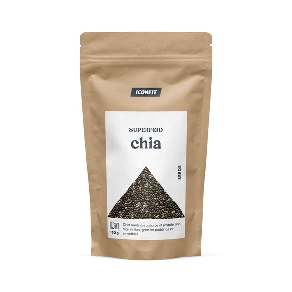 ICONFIT Chia Seeds 150g — Chiafrön 1