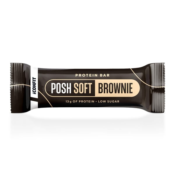 ICONFIT POSH SOFT Brownie Protein Bar 40 g — Proteinbar 1