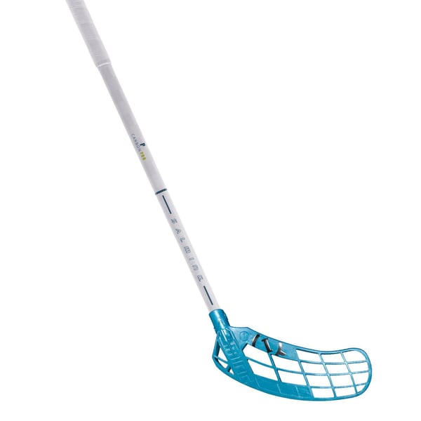 Salming P-Series Carbon Pro Q1 F27 Innebandyklubba, vit/blå 2