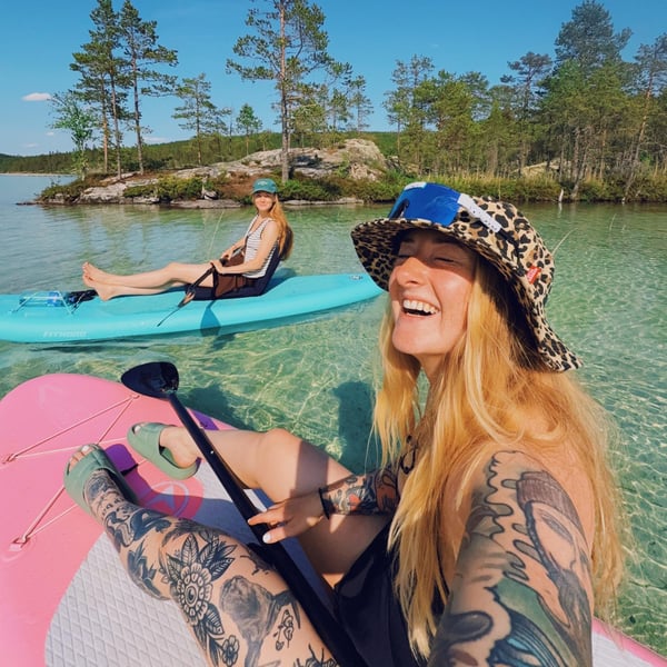 FitNord Aqua 300 SUP-brädsats, turkos G2 8