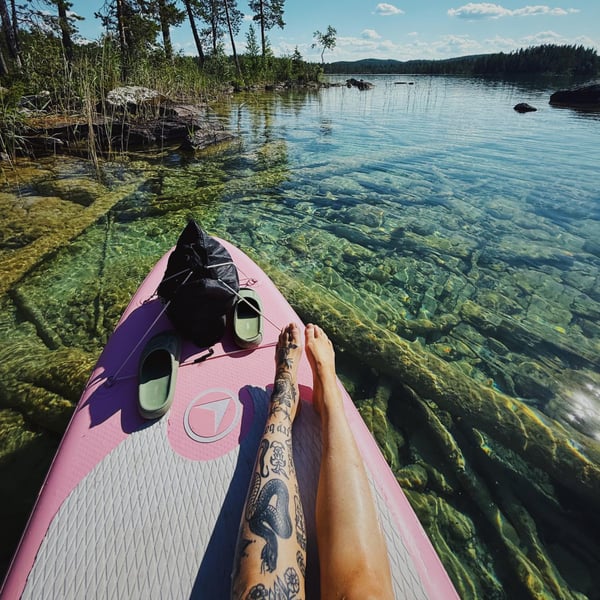 FitNord Aqua 300 SUP-brädsats, rosa G2 9