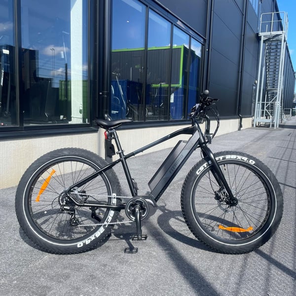 **OUTLET STOCKHOLM** FitNord Rumble 300 Elmountainbike, Svart, 48CM 1