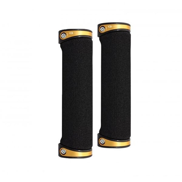CRANKBROTHERS Cobalt grips Handtag 130 mm Black/Gold 1