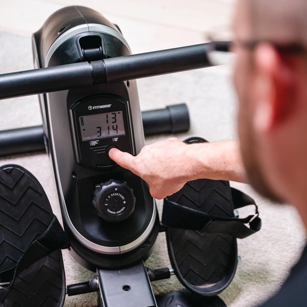 FitNord Oceans 200 Roddmaskin + Remskiva med biceps- och tricepscurl 6