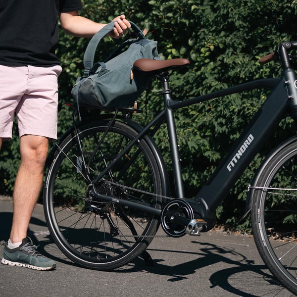 FitNord Venture 500 Elcykel 2024, svart (612 Wh)  med ytterligare ett års garanti 4
