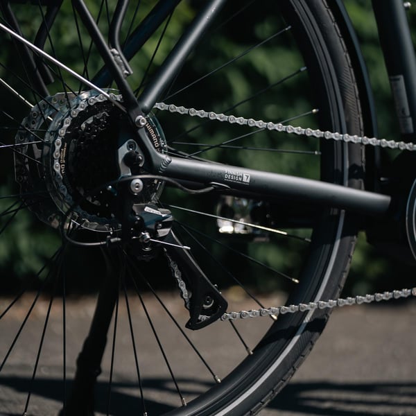 FitNord Venture 500 Elcykel 2024, svart (612 Wh)  med ytterligare ett års garanti 7