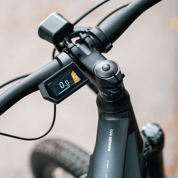 FitNord Ranger 900 Elmountainbike 2024, svart (856,8 Wh batteri) 6