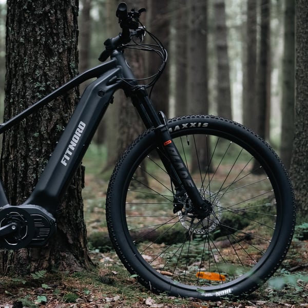 FitNord Ranger 900 Elmountainbike 2024, svart (856,8 Wh batteri) 2