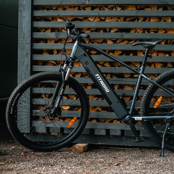 FitNord Ranger 300 Elmountainbike 2024, svart (720 Wh batteri) 6