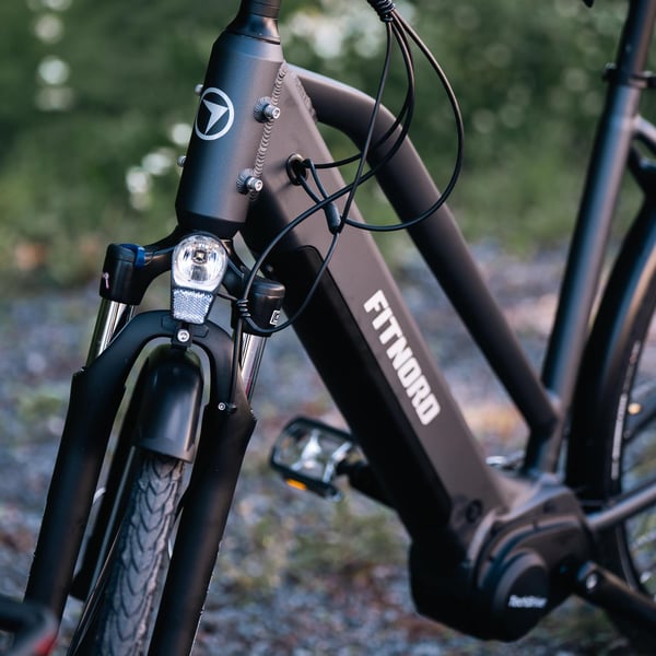 FitNord Ava 500 Elcykel 2024, svart (612 Wh batteri) 6