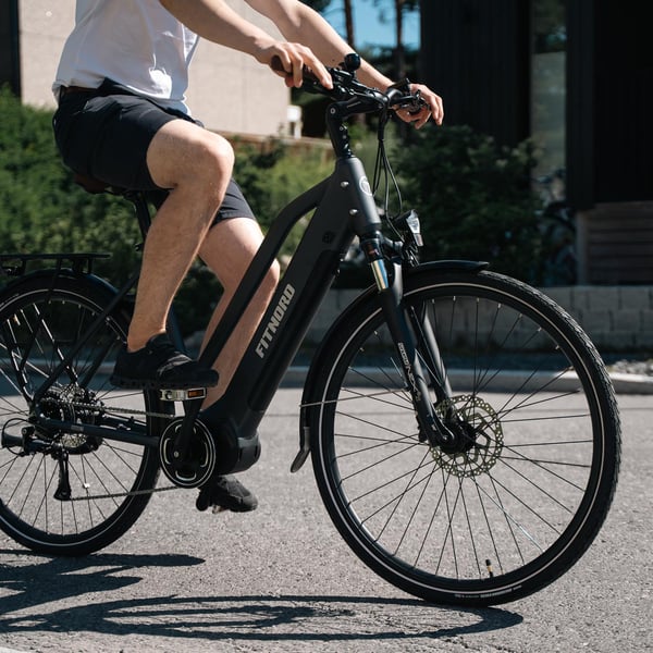 FitNord Ava 500 Elcykel 2024, svart (612 Wh batteri) 7
