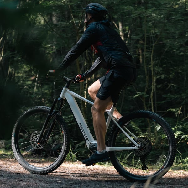Feddz PH-1 Elmountainbike, vit (630 Wh batteri) 3