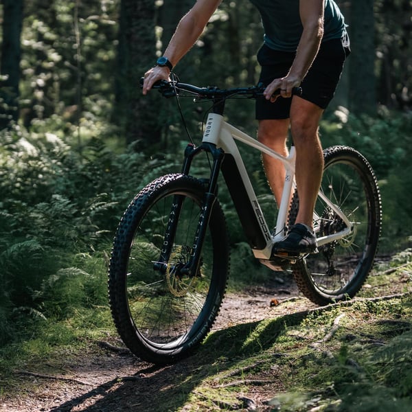 Feddz PH-1 Elmountainbike, vit (630 Wh batteri) 6