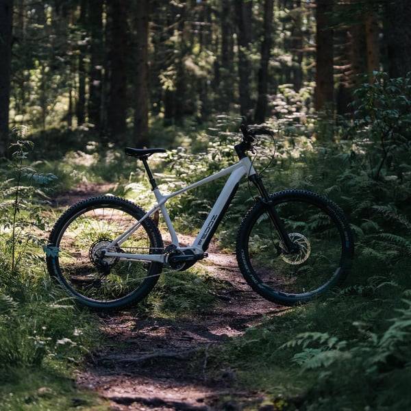 Feddz PH-1 Elmountainbike, vit (630 Wh batteri) 8